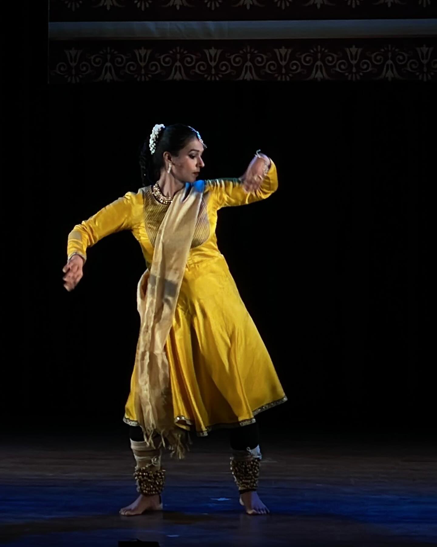Portrait of Kathak student Shweta